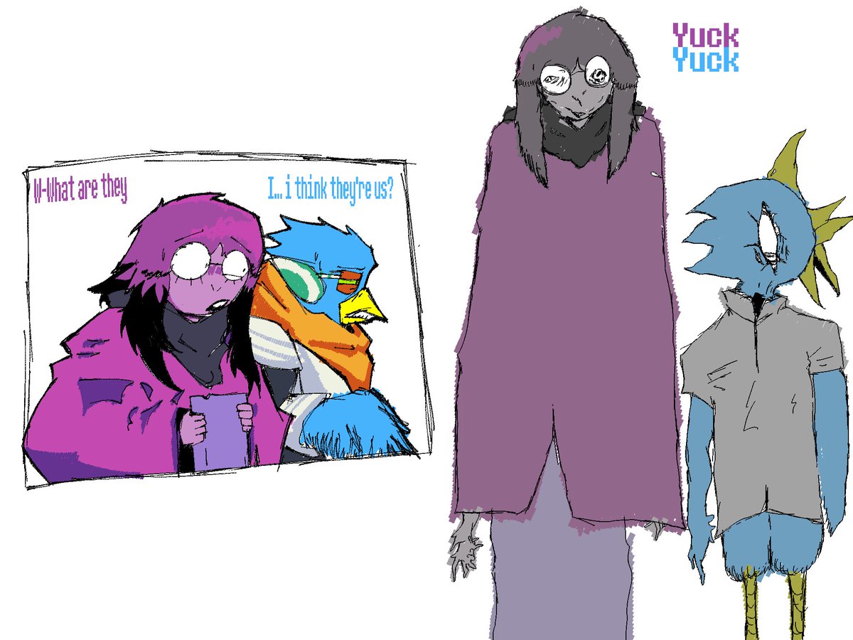 sethlywarrior's tweet photo. Sethly Minicomic 9 (HD Edition) - Still Life

Recently saw the Backrooms movie, me likey, me very likey mmm! movie gooood!!

#deltarune #deltarunefanart #deltarunechapter5 #sethly #supersethlywarriornation5000 https://t.co/BHo0MTxUPU