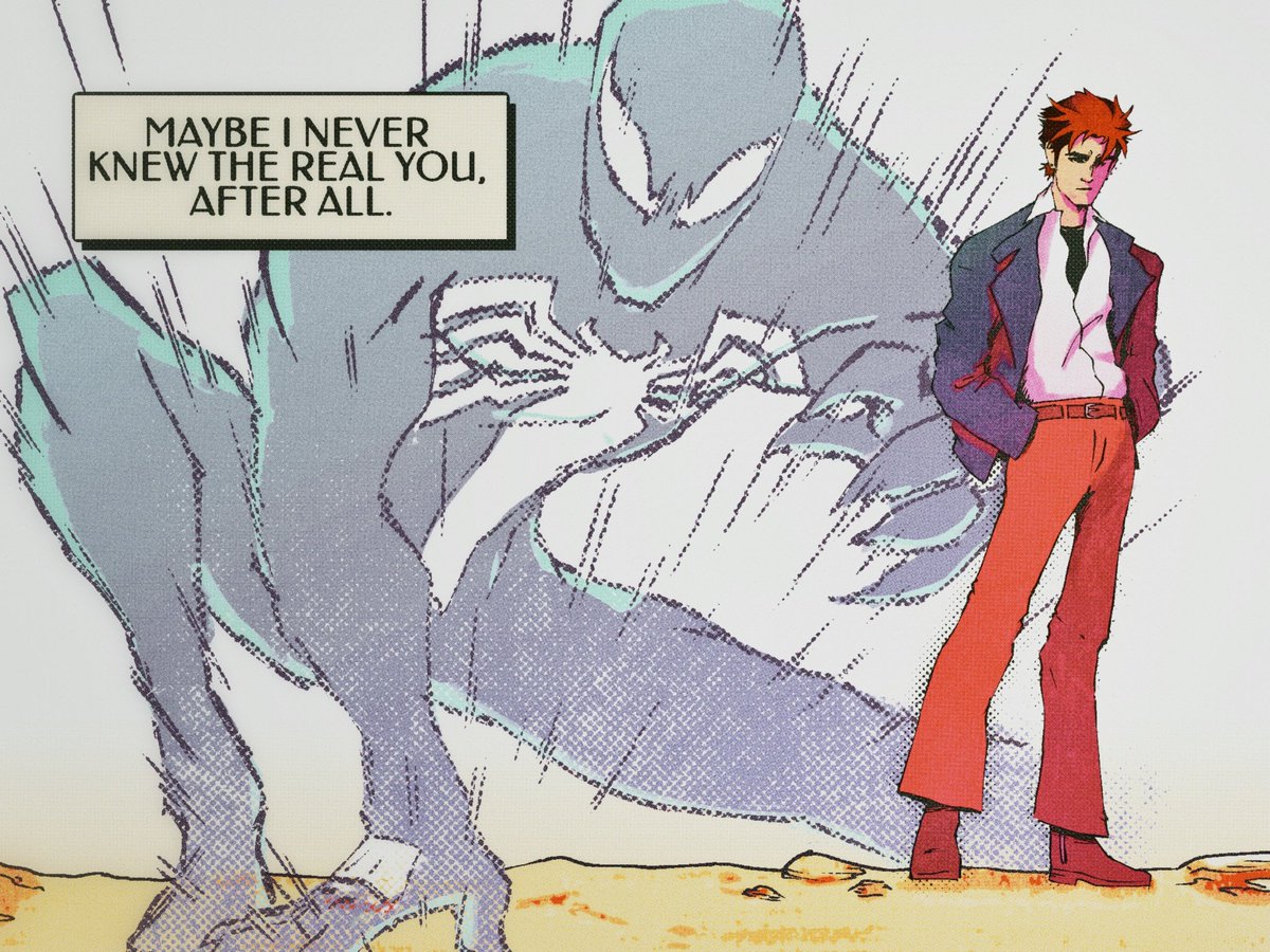 S1nikal's tweet photo. spidey panel redraw https://t.co/iCnT5UrnRh