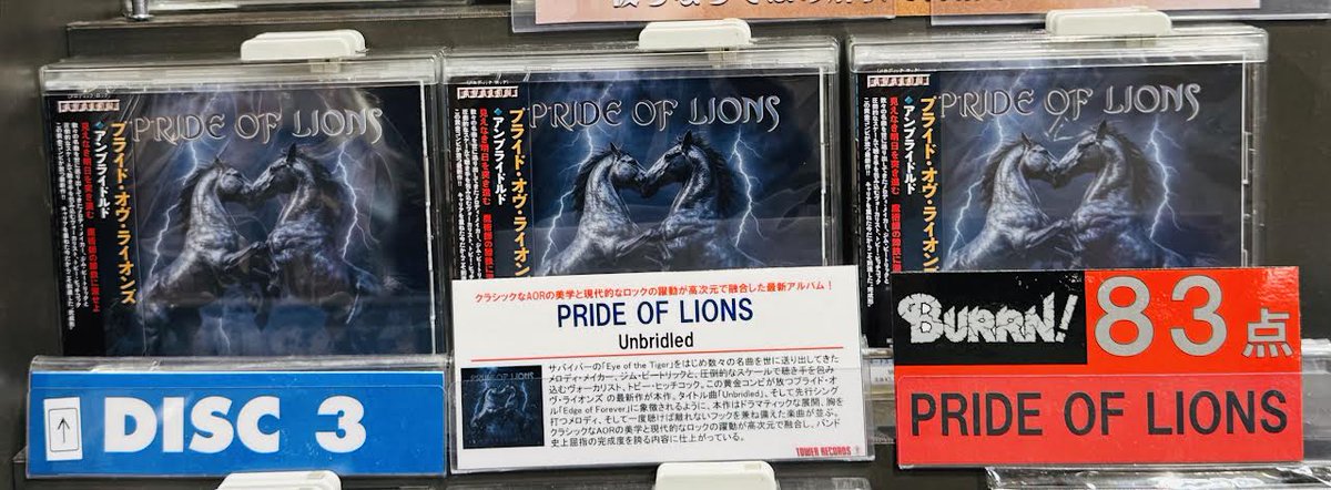 PRIDE OF LIONS 】 サバイバー「Eye of the Tiger」をはじめ 数々の
