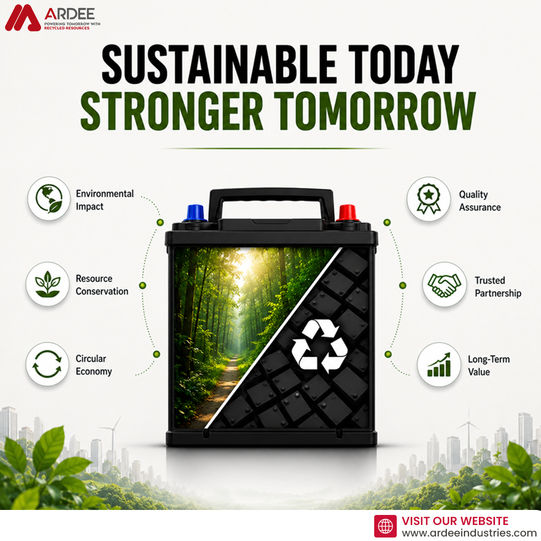 Ardeeltd's tweet photo. Sustainable Today. Stronger Tomorrow.
Turning end-of-life batteries into valuable resources for a cleaner, more sustainable future.

#SustainabilityMatters #BatteryRecycling #CircularEconomy #ArdeeIndustries https://t.co/jEZlJpgNxL