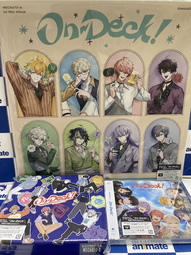 オーディオ入荷情報】 CD MECHATU-A 1st Mini Album 「On-Deck!」 が
