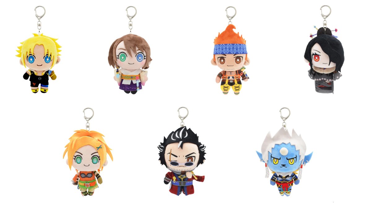 aitaikimochi's tweet photo. Final Fantasy X will be getting these super cute "pocket peeplets" plush, similar to the FF7 ones sold at the Shanghai Square Enix store! They're adorable omggg

Happy 25th Anniversary to FFX 🥹 https://t.co/GQRmBX0eBM