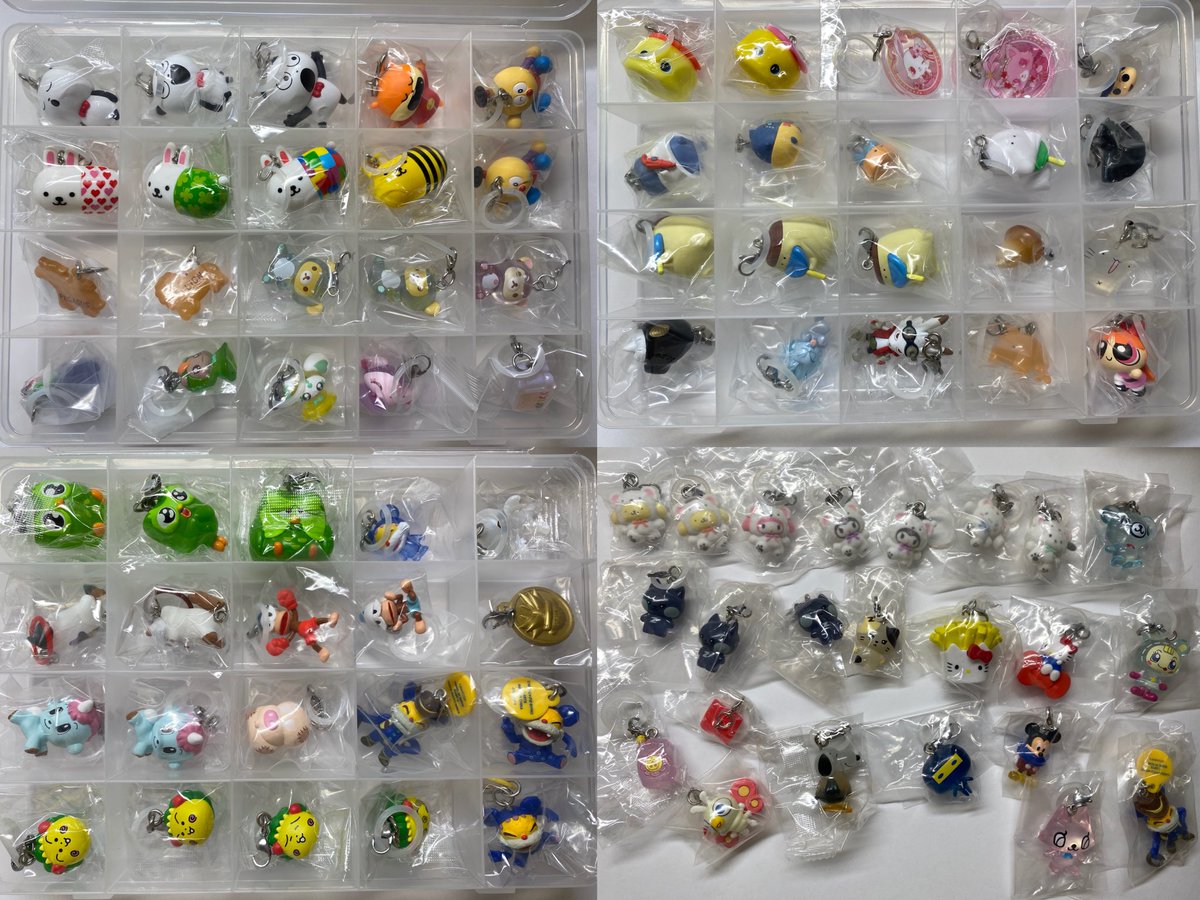 bear_wm's tweet photo. 【 譲渡 】めじるしアクセサリー　キーホルダー　ガチャガチャ　

譲）画像参照
求）ご提示ください

なるべく早めに譲り切りたいため、まとめて買い取っていただける方優先

まだ写真撮り切れていない分もある為、ご指定いただければ探します。

リプ、DMまでお気軽にお声掛けください🙇🏻‍♀️

↓ https://t.co/n04H1alBwn