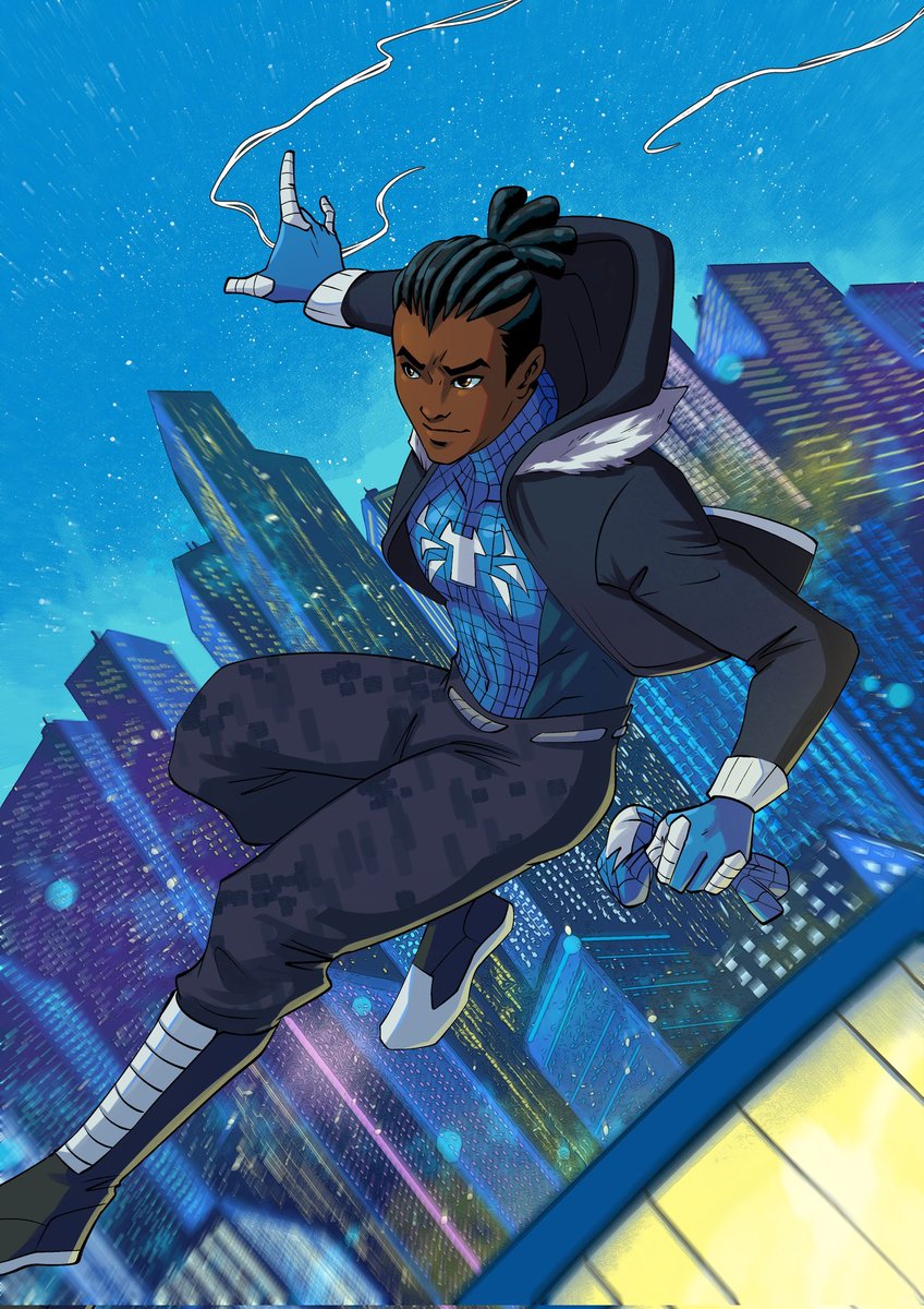 Mysticman7771's tweet photo. Jolt spinner came a long way
🎨: @/90spiderbros.   @/kurovibes
Rookie suit.             Phenomenal suit https://t.co/iJ9T5uyetV