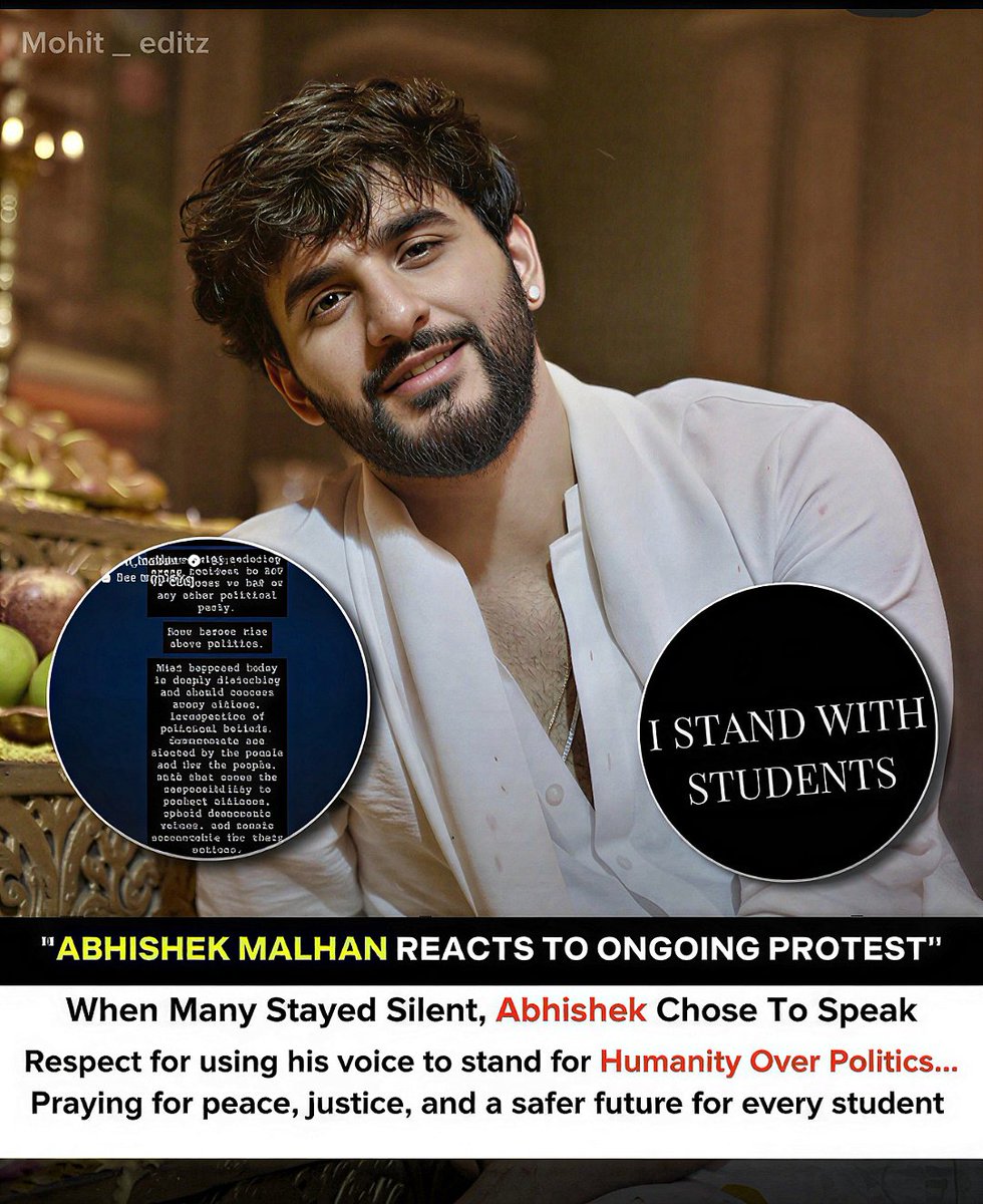 Mohitpanwa8582's tweet photo. Proud to be fan of Abhishek Malhan ❤️🙌🏻
@AbhishekMalhan4 
#fukrainsaan #pandagang #abhishekmalhan #cjp_पार्टी https://t.co/9e9iQl6N8s