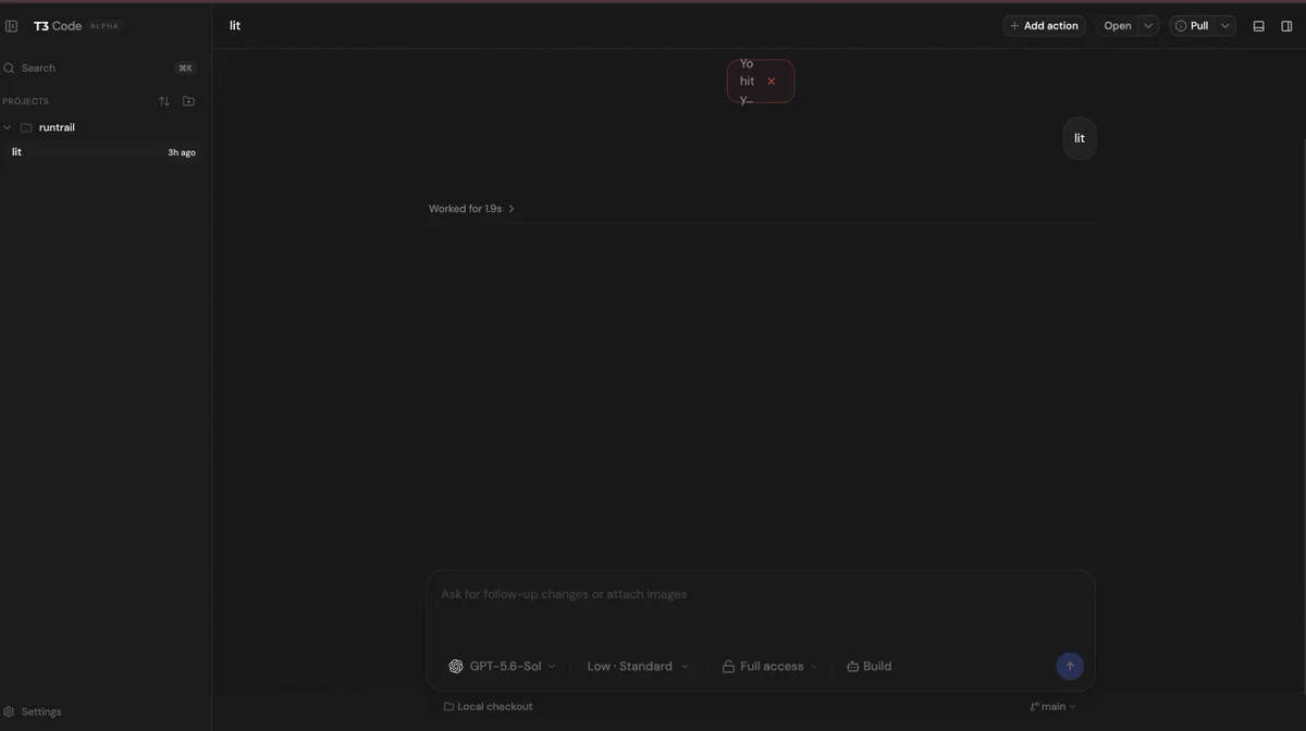 self hosted t3 code