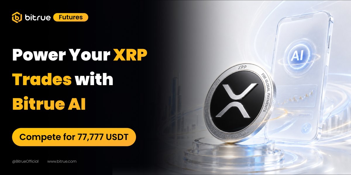 BitrueOfficial's tweet photo. #XRP 🤝 #BitrueAI
#Bitrue has always stood with the #XRPCommunity, and #BitrueAI is no exception 🚀
Power your next $XRP trade with #BitrueAI
🏆 Compete for a share of 77,777 USDT
🌟 Earn from 3,000 USDT in daily airdrops
Start here 👇
https://t.co/3WrYFgq7C0 https://t.co/l7gGGNcznA