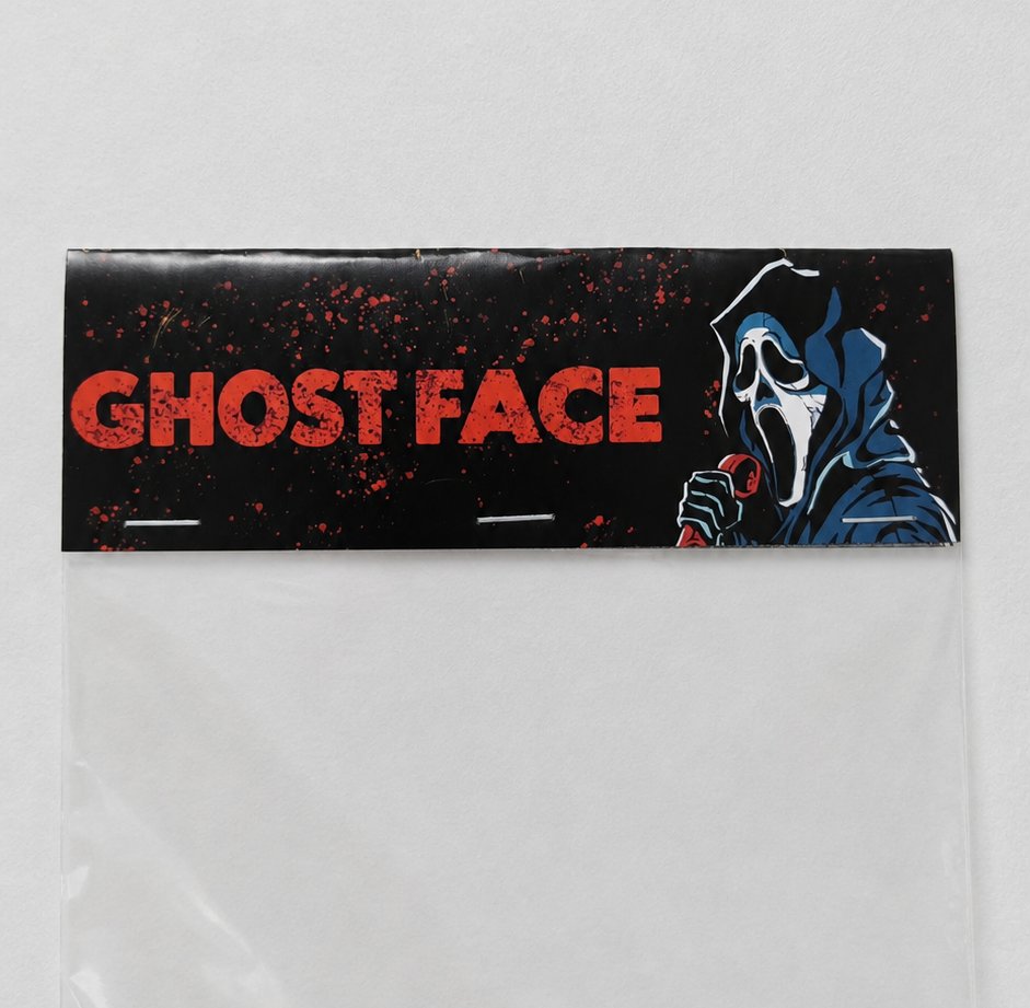 ca_brickking's tweet photo. “I told you not to hang up on me.”

Ghostface stickers are here, with the acrylic fridge magnet now in sampling. Enamel pins are part of the future too.

#Ghostface #Scream #HorrorMerch #enamelpins https://t.co/v2zUeos4LE