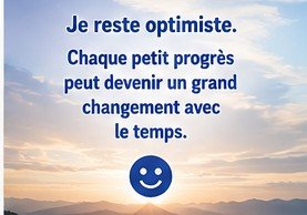 TokyNiarinia's tweet photo. Je reste optimiste. Chaque petit progrès peut devenir un grand changement avec le temps. #Optimisme https://t.co/eWUyQpaxNz