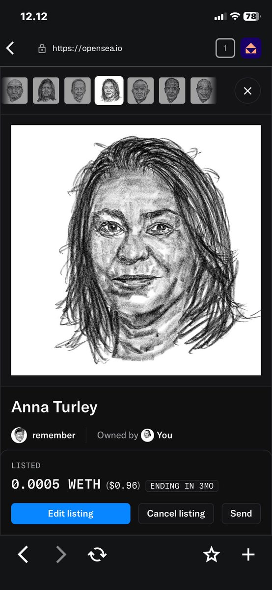 Djancoki_'s tweet photo. New drop: "Anna Turley" 🎨🏛️

A detailed pencil-sketch tribute honoring the prominent British politician and her dedication to public service and community advocacy.

Live on @OpenSea for 0.0005 WETH ($0.96).

Link in bio to collect! 🔗👇

#NFT #OpenSeaNFT #CryptoArt https://t.co/pU9ICEUo9t
