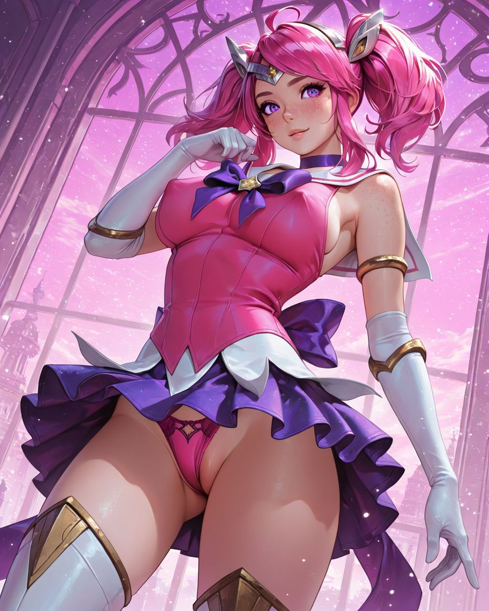 ADNIA_IA's tweet photo. Clean #StarGuardian #Lux #Luxana #LeagueOfLegends #aiart https://t.co/aP76rwdjDw