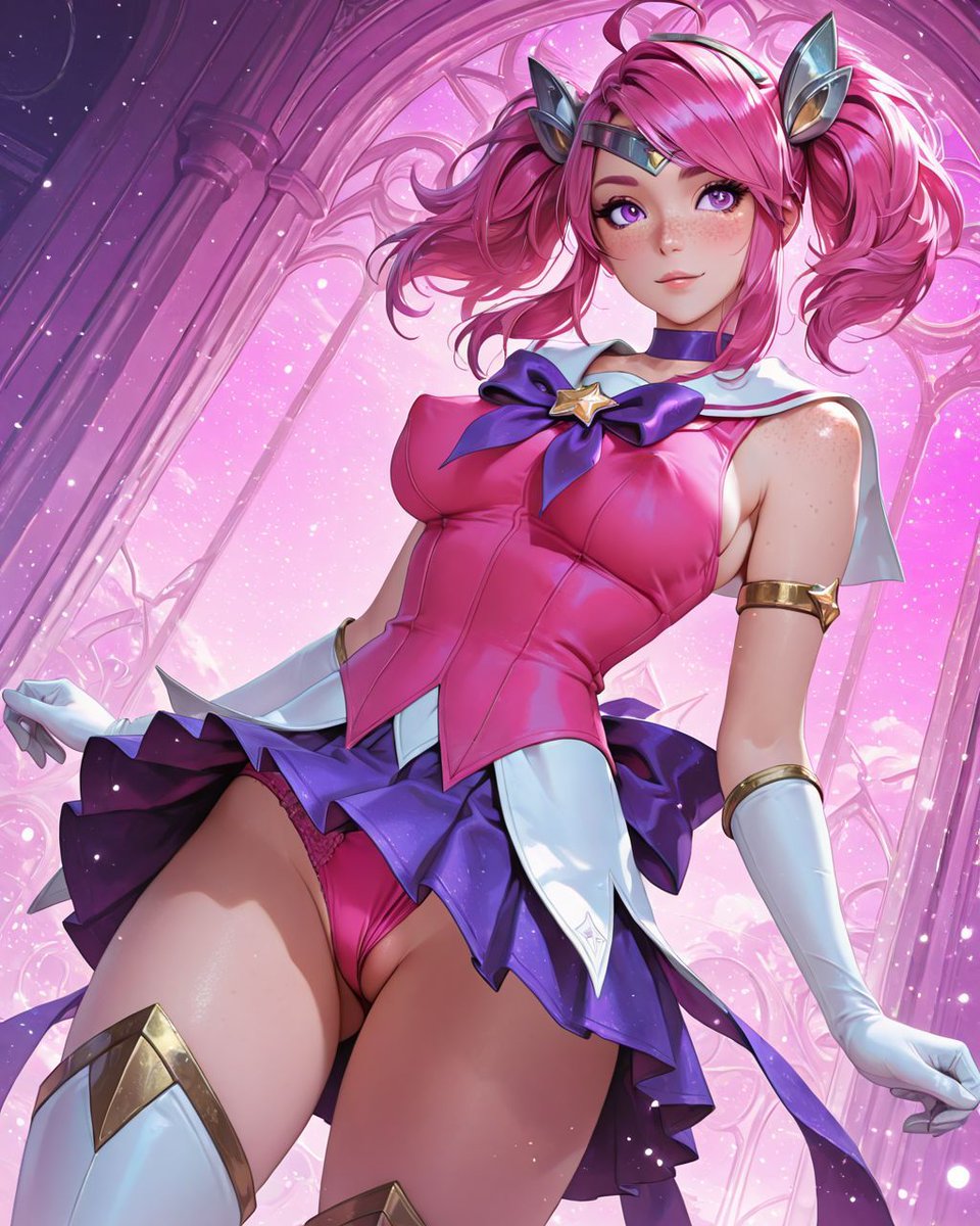 ADNIA_IA's tweet photo. Clean #StarGuardian #Lux #Luxana #LeagueOfLegends #aiart https://t.co/aP76rwdjDw