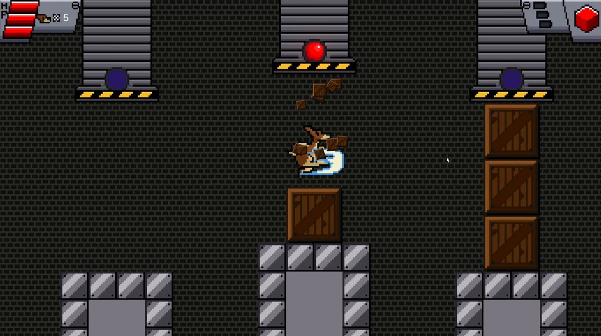 WhitetailGames's tweet photo. The same area in #Switcheroo, exactly 500 days of development time apart!

#pixelart #IndieDevs https://t.co/i9wRpfXd0d