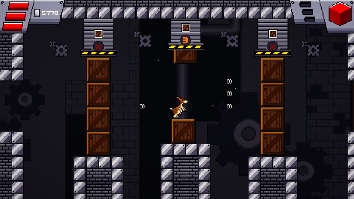 WhitetailGames's tweet photo. The same area in #Switcheroo, exactly 500 days of development time apart!

#pixelart #IndieDevs https://t.co/i9wRpfXd0d