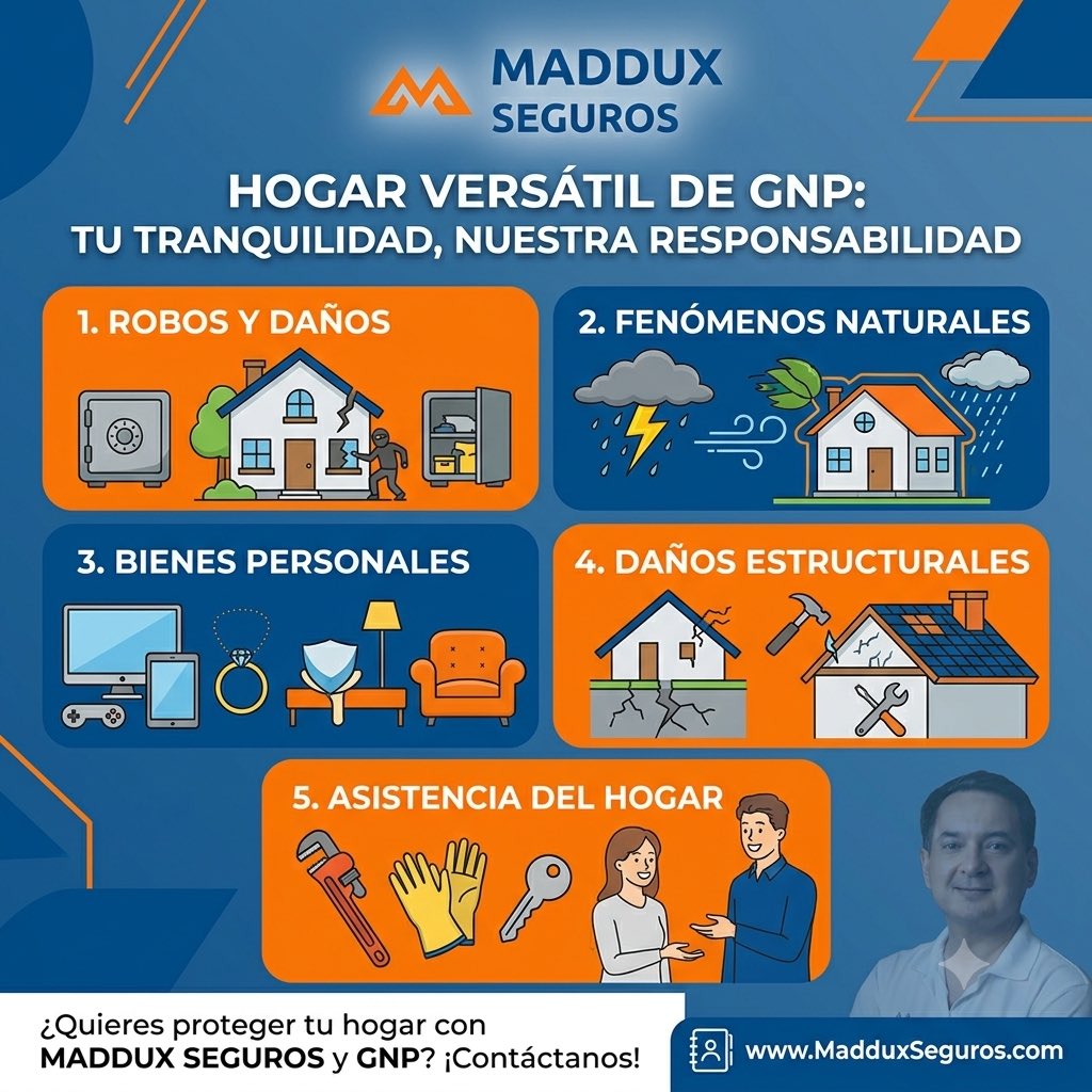 MadduxSeguros's tweet photo. Tu patrimonio merece algo más que suerte. Merece respaldo. 

#MadduxSeguros 
#SegurosDeHogar 
#HogarVersátilGNP https://t.co/ubQPmyuNQQ