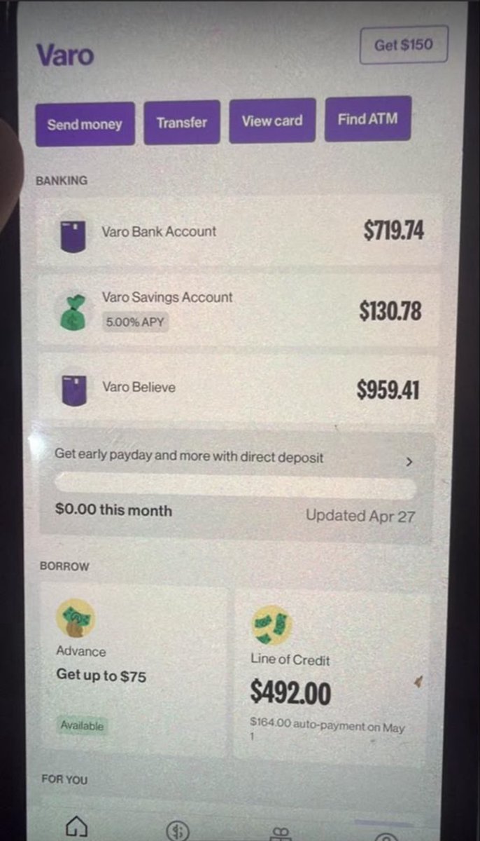 Jameslayyd's tweet photo. @WadeedahMadyun Got varo bank inbox me for giveaway https://t.co/8LZXp8PfrL