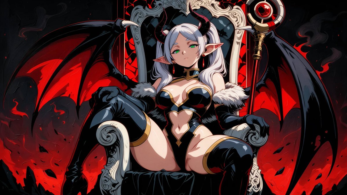 theSosiKevin's tweet photo. demon Queen Frieren https://t.co/vNbvXCvTay