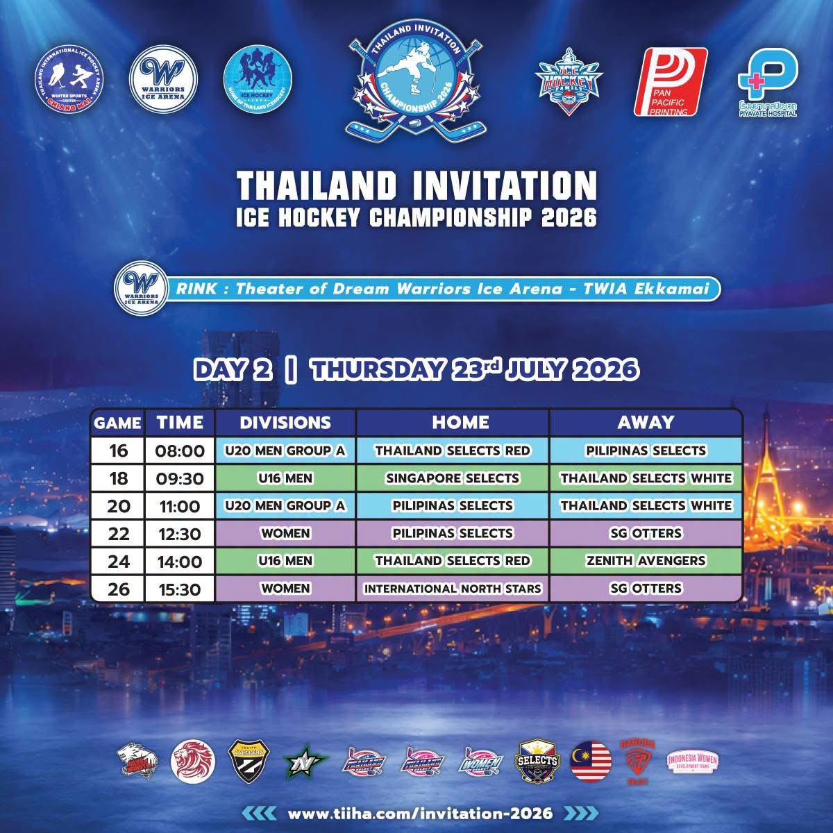 di_khaiIai's tweet photo. 🗓️ตารางแข่งควีนคัพค้าบ
เริ่มแข่งวันพุธ 22/07 จนถึง 25/07 เลยย🤘🏻
ใครว่างใครสะดวกสามารถชมไลฟ์สดการแข่งขันผ่านช่อง ice hockey family ได้เลยนะคะ มาร่วมเชียร์เด็กๆกันเยอะๆน้า🤲🏻🤍

📍YouTube : Ice Hockey Family 
🔗 : https://t.co/YFyg7BOL3G 

#icehockeythailand https://t.co/vzXCsbkAGJ