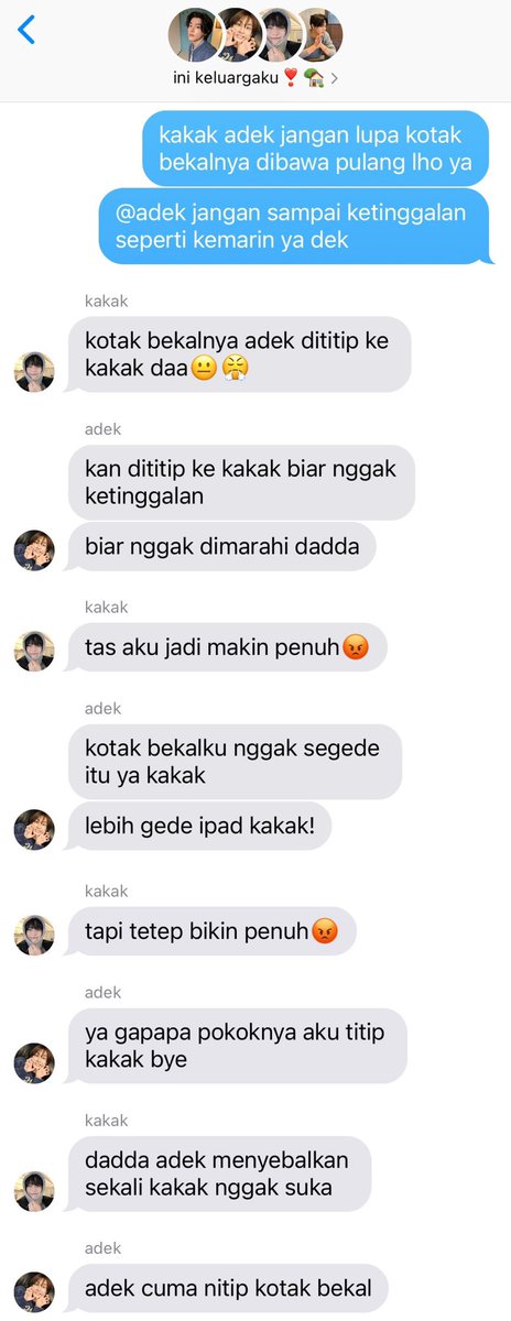 chatosiast's tweet photo. jayke ft sunwon one tweet au
— kalau kakak dan adek masih smp!😼 https://t.co/gPqP4fKkfa