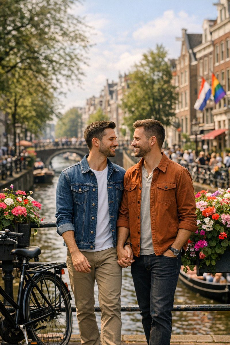 DiverCityMx's tweet photo. Ámsterdam, Países Bajos
🚲 Canales, flores y amor. Ámsterdam es uno de los destinos más gay friendly del mundo 🌷💑
#AmsterdamGay #ViajarConOrgullo https://t.co/lTw2jcU9FY