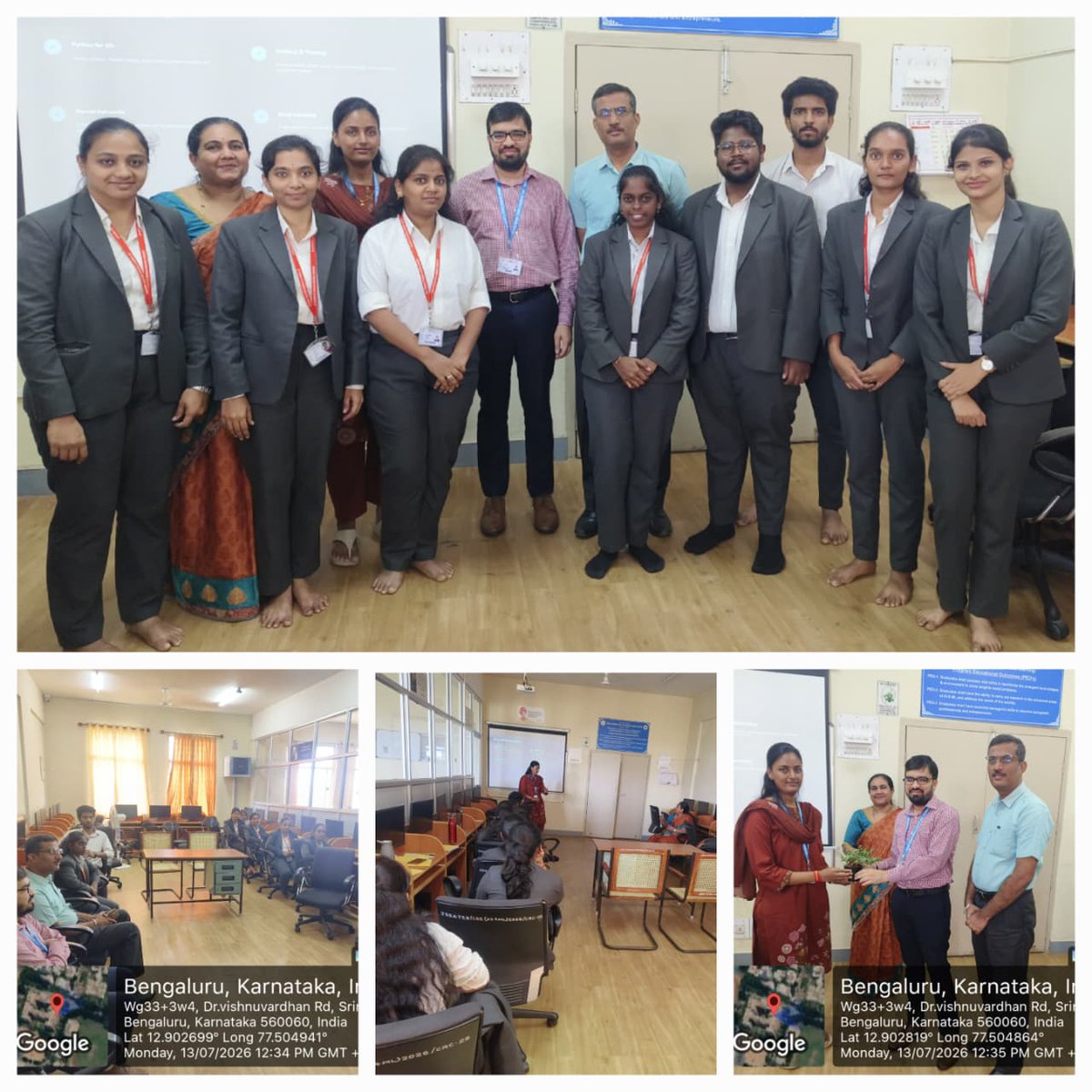 JSSATEBofficial's tweet photo. The Dept of Management Studies organized a hands-on workshop on "Python Programming, Machine Learning Model Training and Development, and Deep Learning." The workshop was conducted by Ms. Priyanka S. under the able guidance of Prof. Dr. Anil B. C., Head, Dept of CSE (AI &amp; ML). https://t.co/Xn6dbtcBVY