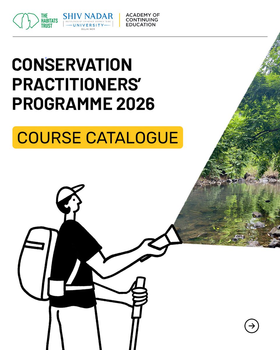 HabitatsTrust's tweet photo. CPP brings together a range of interdisciplinary courses designed to strengthen your practice.

The programme culminates in a Seed Grant Proposal capstone project, where select proposals will be awarded up to ₹3,00,000 in seed funding to help bring these ideas to life. https://t.co/mXmxzS0CYw