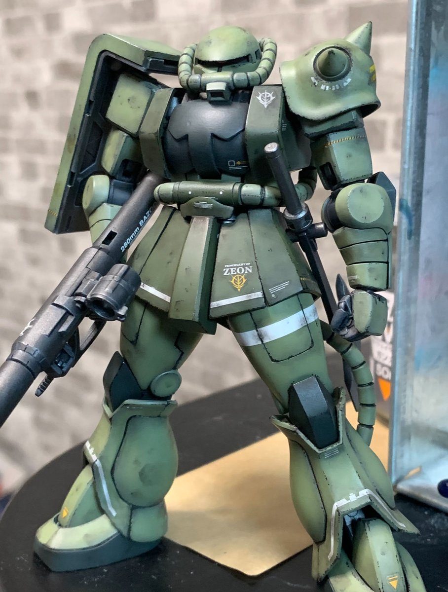 fInGovgkB7PzTBO's tweet photo. #名も無き戦士の量産型ザク祭 

ウチのザクは戦士ってよりも…

オッさんが乗ってます‼️🧔🏻‍♂️✨ https://t.co/OkLSL7eu1L