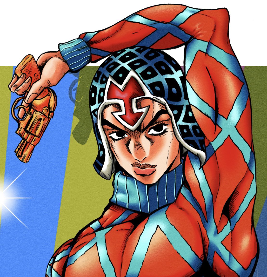 HSWxhhh's tweet photo. 🔫✈️
I’m still alive!!!
#JJBA #jjbafanart #Narancia #mista #jojo https://t.co/q1P1iWjayh