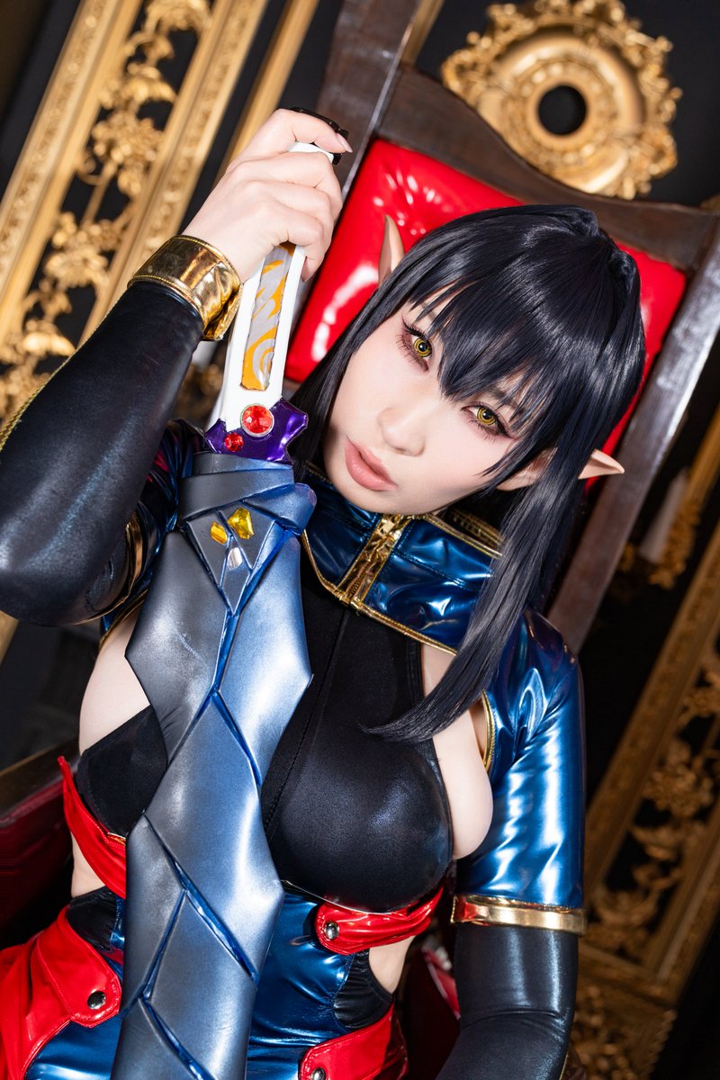 kishico's tweet photo. 鋼鉄の魔女　アンネローゼ
アクション対魔忍　TAIMANIN

衣装　ラビらびさん(@cos_rabi2 )
武器　やげさん(@westpoint2174 )
撮影　まぁく���(@markmakoto1 ) https://t.co/ZVB70LsV6r