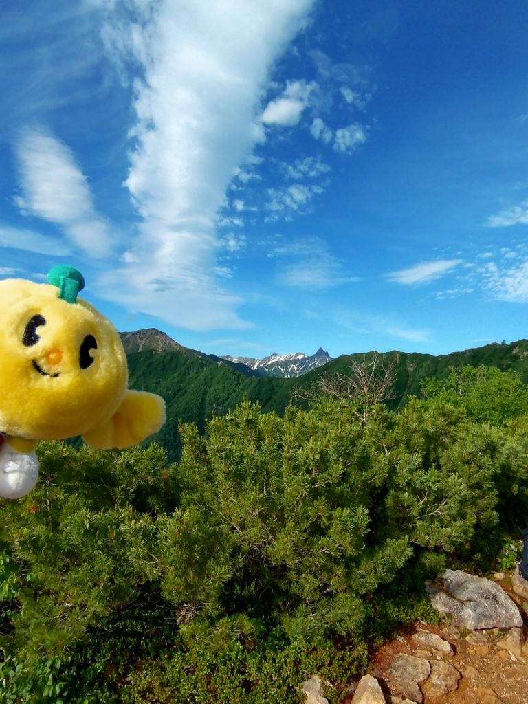 FromKibitan's tweet photo. 槍ヶ岳にも登ったよ！
#福島県 #Fukushima #Japan #キビタン #福島県公式キャラクター
#槍ヶ岳 #キビ登山 https://t.co/ED1VGqrNvL