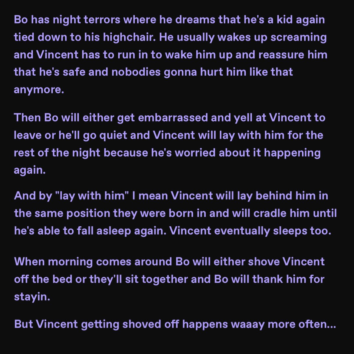 ch3ml8kes's tweet photo. night terrors and a lil bit of comfort #houseofwax #bosinclair #vincentsinclair #houseofwaxfanart https://t.co/aAtG5iwUZh