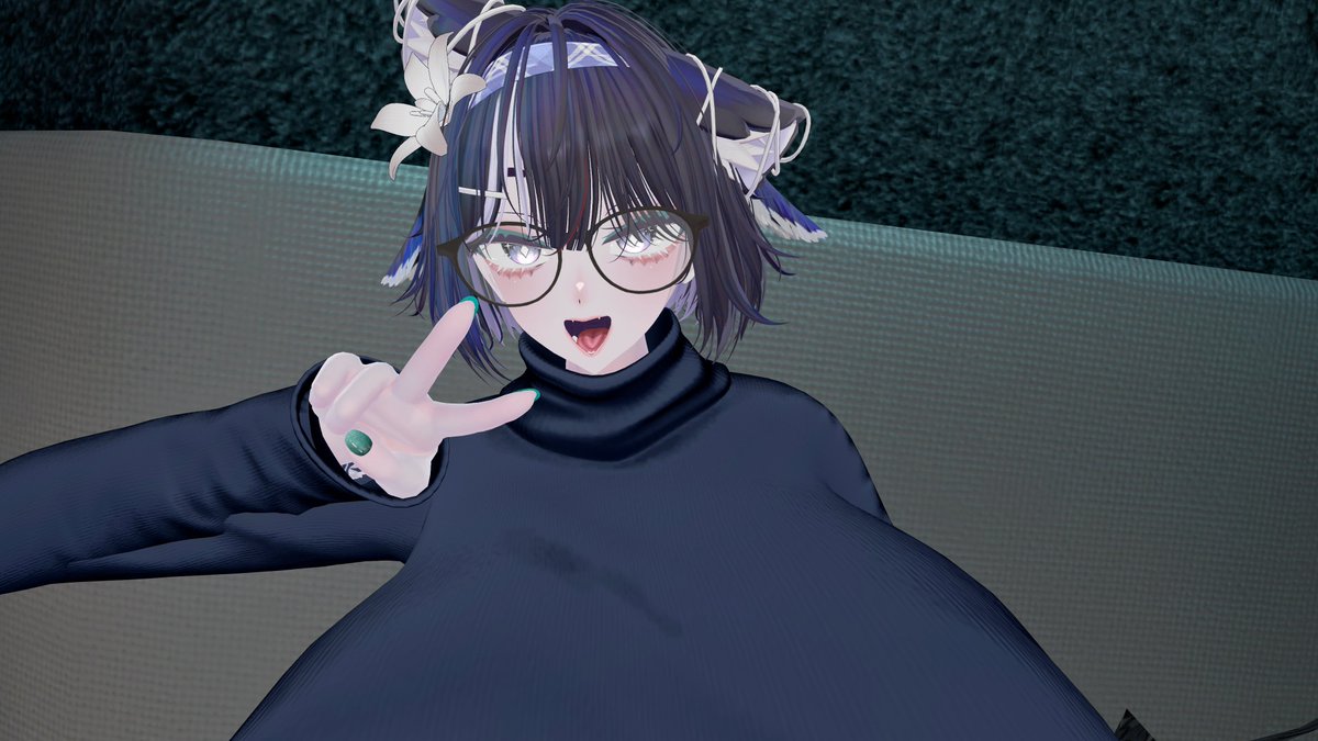 RenirVRC's tweet photo. おはツイ(お昼だよ)
この下に着てるのはとんでもない爆脱輪スケベ水着のため映らないようにしました https://t.co/ASlljatRfV