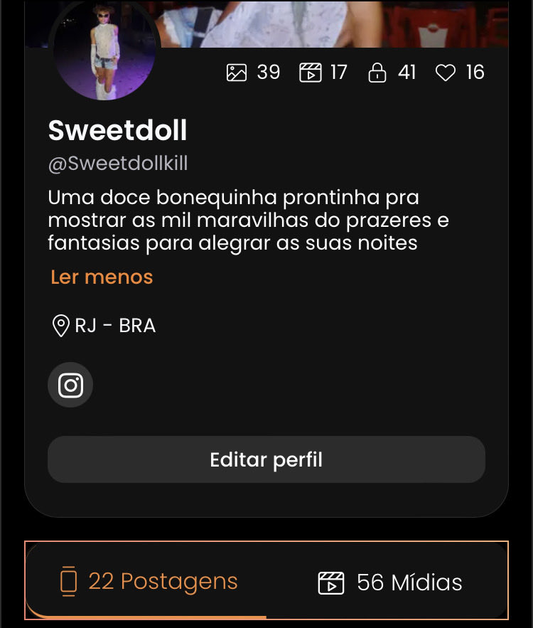 Sweetdollkill's tweet photo. https://t.co/8tt1kXLFim

Vem conhecer o meu doce mundo!!??
+18🧸 https://t.co/p2XY4Fvbuz