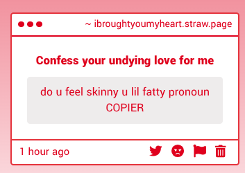 Spookyv0mit's tweet photo. Pls just say this shit to my face you're a fucking loser

https://t.co/kmhbNkrfBC https://t.co/7Hl9pUGqlE
