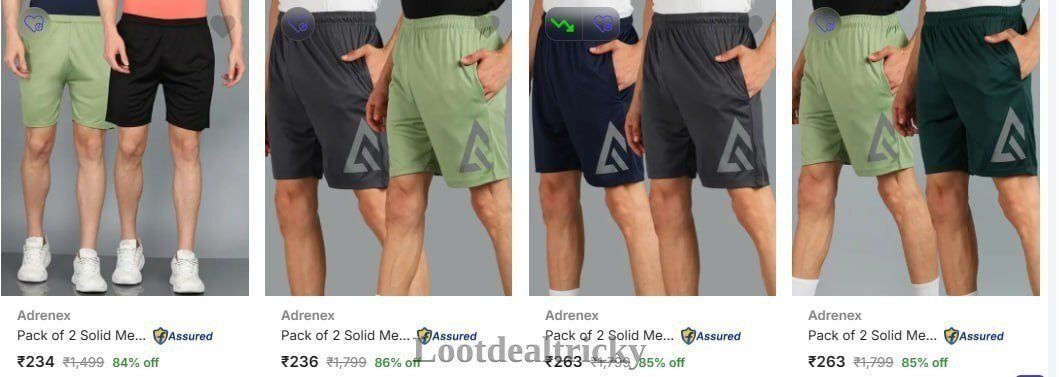 labhsingharya's tweet photo. Tg@Lootdealtricky Upto 86% Off - Adrenex Men's Shorts Combo
https://t.co/pFVarIscws
#MensShorts #Adrenex https://t.co/HwV0ozjN24
