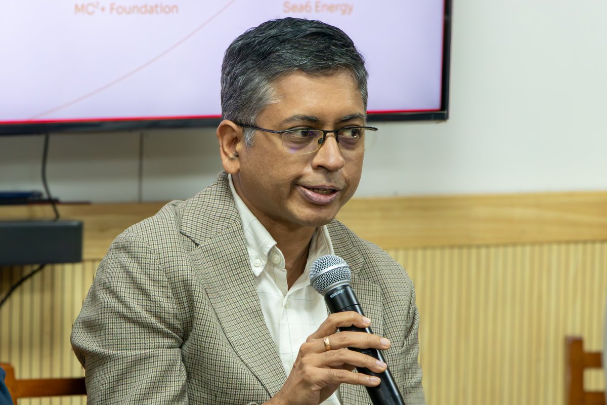CCAMP_India's tweet photo. We witnessed a very exciting Panel Discussion at the MC²+ Grand Innovation Challenge Launch in C-CAMP on next-gen diesel blending fuels — 

Accelerating biofuel innovation for India's sustainable and secure energy future | Moderated by Ms. Soumyasree, Partner @BCG | Panelists:
• Dr. Bharat L. Newalkar, Head R&D, @BPCLimited 
• Mr. Kazi Zaman, Co-founder, Translation Endeavors
• Mr. Shrikumar Suryanarayan, Chairman, @Sea6Energy 
• Shri Sandeep Maheshwari, CEO, MC²+ Foundation @MCSquarePlus 

Key takeaways:
** Major ways to unlock India's potential in biofuel innovation include developing India-centric biofuel production, and de-risking available technologies and commercialising them. Additionally, set-up processes for hydrothermal liquefaction that will enable large scale conversion of wet biomass into crude.

** Sourcing of biomass such as agri waste is a fragmented process in India. There are significant logistics, implementation and last-mile gaps which need proper systematisation and centralisation for any biofuel initiative to succeed. 

** For biofuels such as Compressed Bio Gas (CBG) to emerge as a serious alternative, there should a  transformational push similar to the National Solar Mission—one that enables cost competitiveness with conventional fossil fuels, similar to how solar power achieved grid parity with thermal power.

** Investors shy away from pushing capital in biofuels not because of technical failures of innovations but commercial risks. TRL 3 to TRL 9 can be addressed through technology development but beyond TRL 9 it is a commercialisation issue. Most of India's biofuel dreams are failing at this level.

#CCAMP #biofuel #energy

@HardeepSPuri @Taslimarif_IND @PetroleumMin @TheSureshGopi @HPCL @CHTMOP @Sea6Energy @shri_sury @PrinSciAdvOff @PrinSciAdvGoI @DBTIndia @IndiaDST @CSIR_IND @startupindia @DPIITGoI @BIRAC_2012 @NITIAayog @AIMtoInnovate @rajesh_gokhale @meitystartuphub

@thekjgeorge @PriyankKharge @ITBTGoK @Startup_Kar @Ktech_biotech