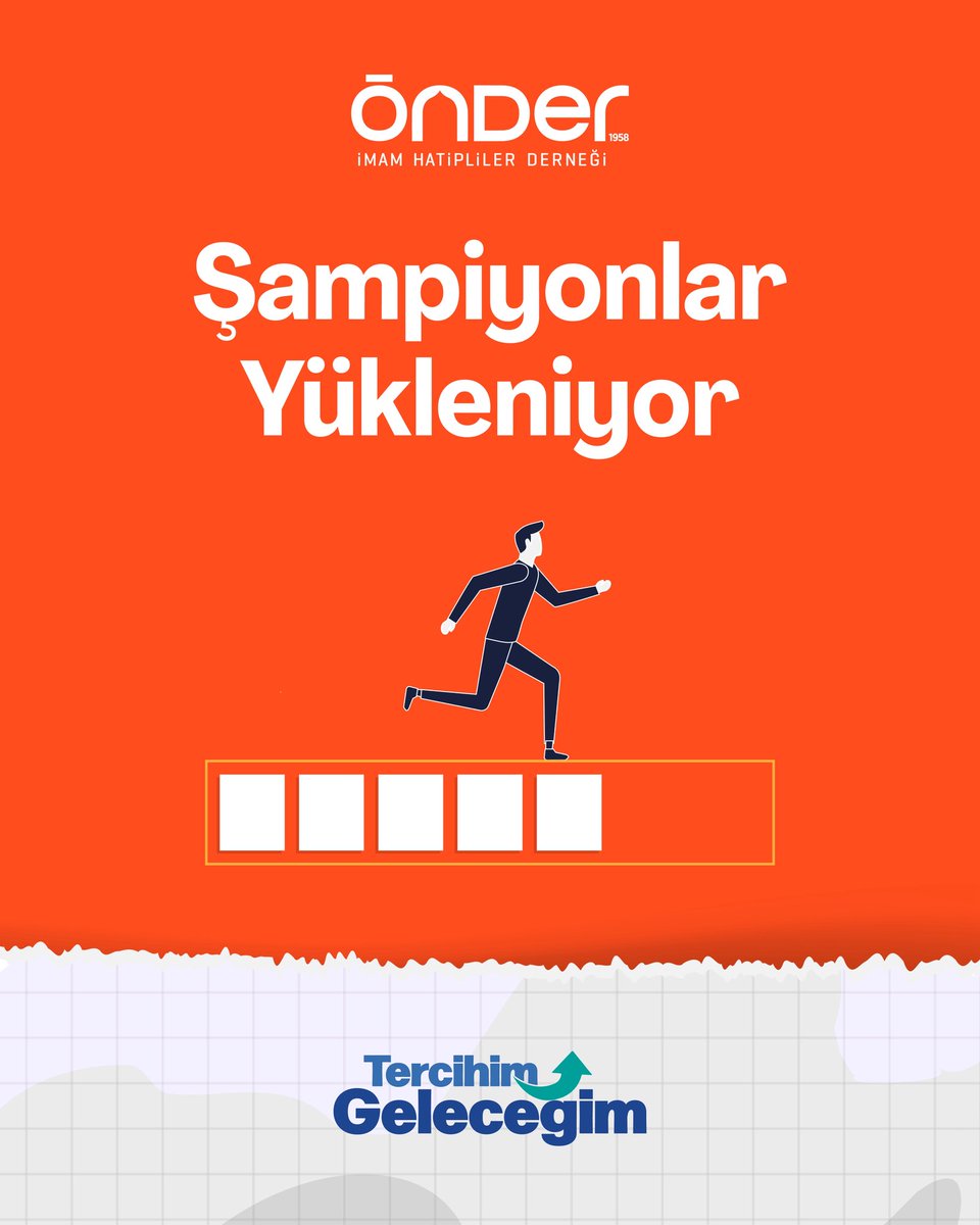 onderihl's tweet photo. Hazır mıyız 🚀🚀
YKS Şampiyonları yükleniyor…
Başlıyoruz 📣📣

#yks #üniversite #tercihimgeleceğim https://t.co/LW7NwLbzSn