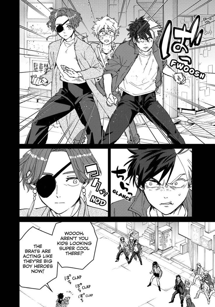 Oddayuu's tweet photo. After reading it again, I think Suo's reaction will be anger upon seeing or learning that Sakura and Nirei are in Bankokugai. He had a reason for not telling them, and it's likely because of the danger seeing them there would really set him off. https://t.co/5ByibsF7Bb