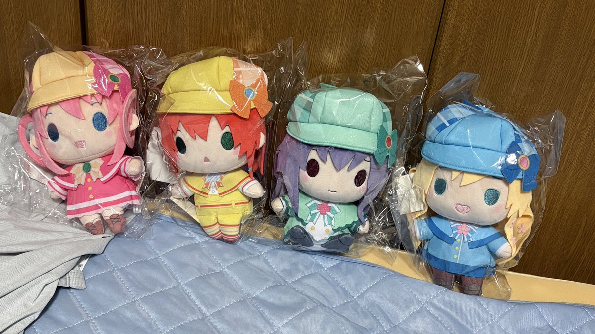 nazfinalvent's tweet photo. ミルキィのぬいぐるみ受け取ってきた
かわいい〜！ https://t.co/CVxjK16RaW