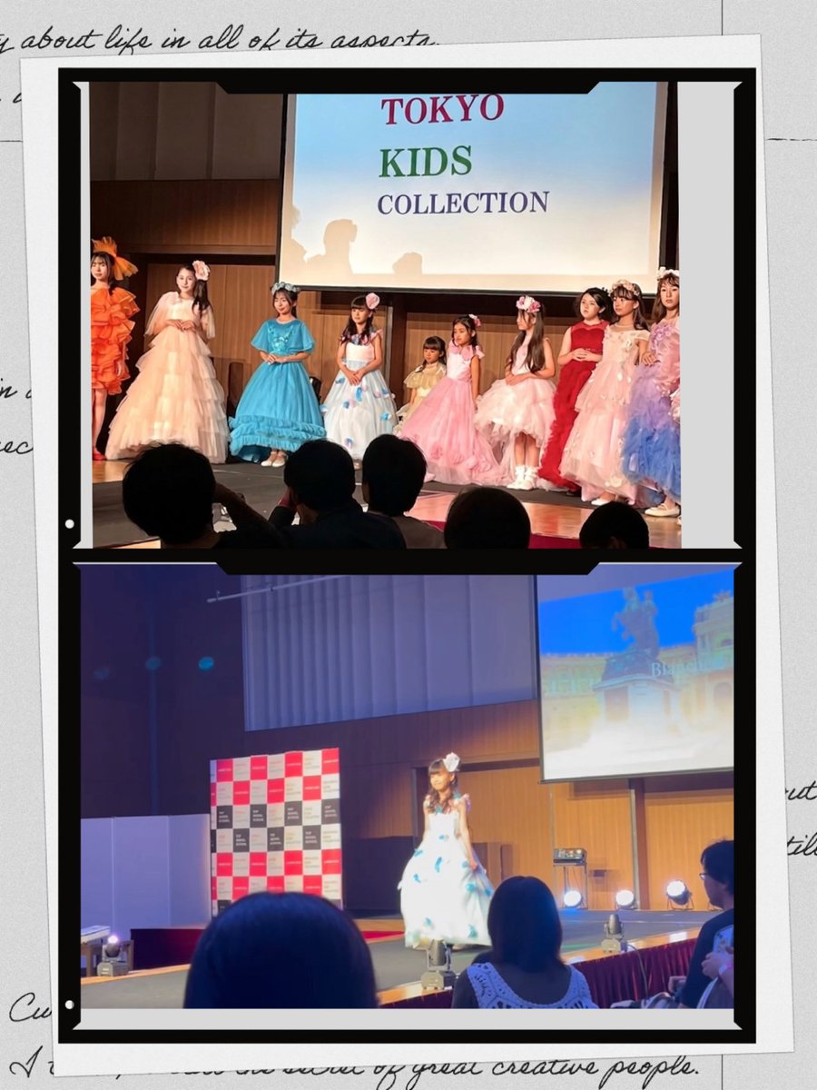 keedai's tweet photo. 某コレクションに娘が出演しました。
インスタでアップしました。 https://t.co/UeXOwKgwl2