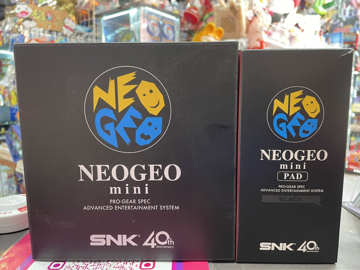ゼロワンオープンしてます‼️ 🎮 NEOGEO mini & NEOGEO mini PAD 入荷