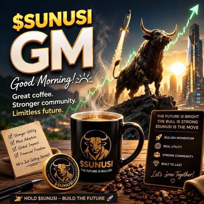 AbbatiX's tweet photo. Assalamu Alaikum future billionaires.

One question for every believer:

What makes you stay with $SUNUSI even when the market gets noisy?

Let's hear your reason below. 👇🐂

#SUNUSI #TheafricanBull https://t.co/pYpwc9sukQ