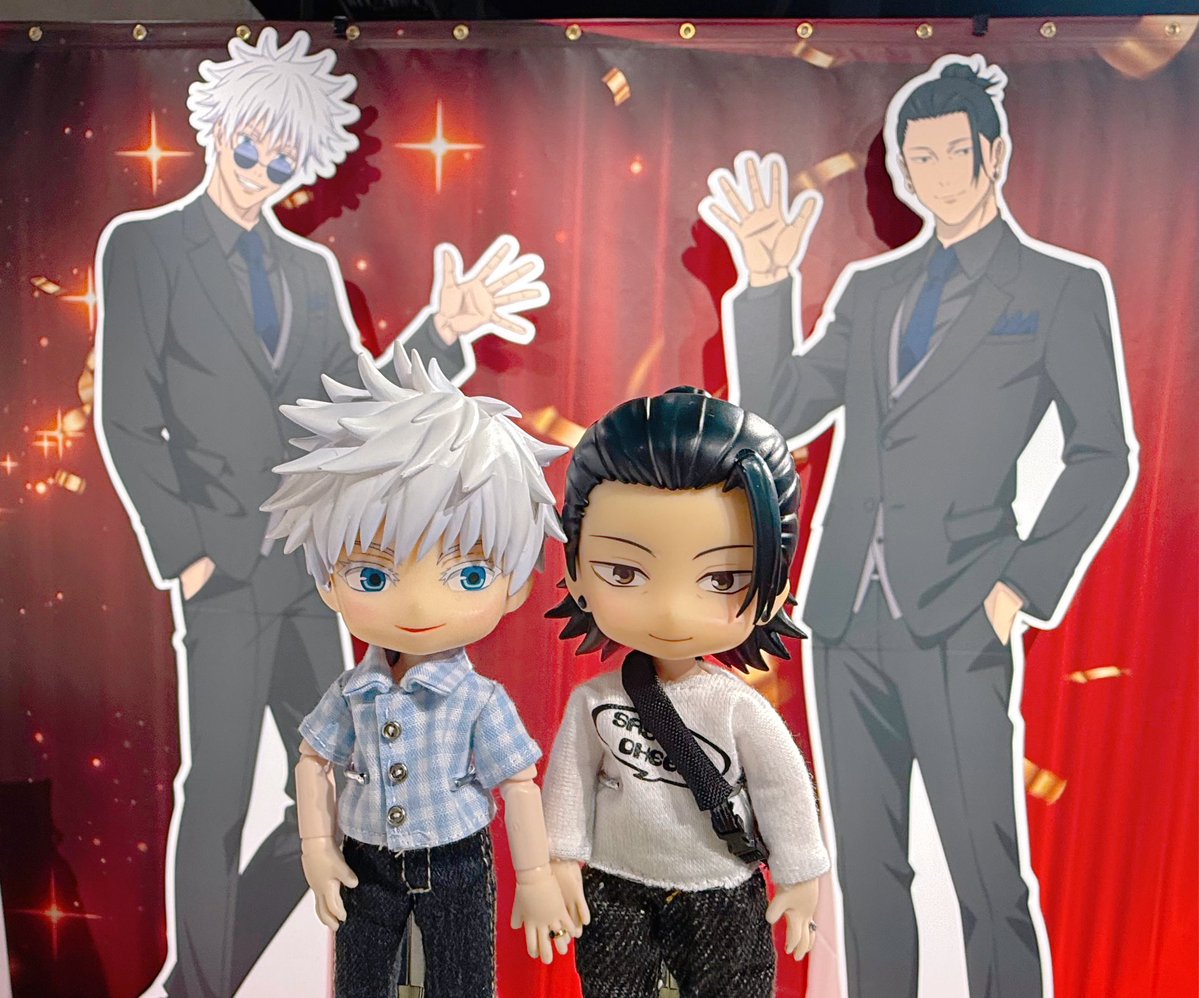 114earlgray's tweet photo. もでぃも行って来ました😊
スーツの2人かっこいいね♪
ミニキャラのグッズはほとんどなかったので、そっちはお通販で買いましょうね〜
#あーる家の五夏 https://t.co/ottDPLnYXu
