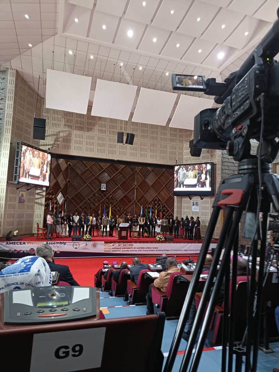 SanctityAfrica's tweet photo. Our president, Ann Kioko, is participating in the 21st AMECEA Plenary assembly where Bishops from 11 African countries are participating.
#amecea https://t.co/VrMIsjOV7D