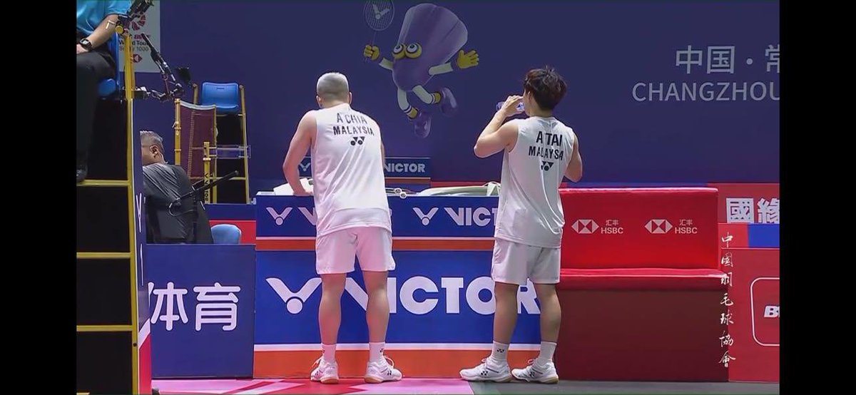PYW050122's tweet photo. Senior Aaron and Junior Aaron ๐
It's ok good try ๐๐ป next tournament Keep fighting ๐ช๐ป๐ฅ
#AaronChia #AaronTai #ChinaOpen2026 https://t.co/gQmOiOIRqR