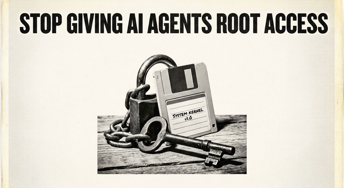 CoreImpactAI's tweet photo. You are treating industrial AI infrastructure like a consumer toy. 

Complaining that OpenClaw is hard to configure is like complaining a commercial forklift lacks heated seats. It is a machine, not your buddy.

While the timeline argues over slick interfaces, enterprises are quietly spending millions to fix the actual crisis: access control. 

SMBs are plugging powerful orchestration engines directly into their core business logic with unrestricted admin privileges. You would never give a first-day intern root access to your production servers. 

Stop doing it with your AI.

How to run agents in production today:

- Give them distinct employee IDs and dedicated service accounts
- Route access through a strict authentication proxy
- Let OpenClaw orchestrate, but isolate the execution layer

Treat your agents like liability-heavy contractors. Anything less is operational negligence.