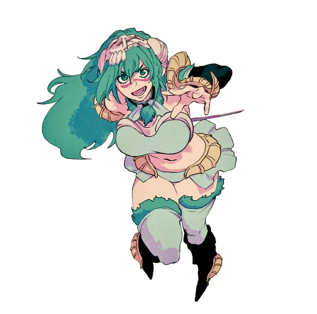 Nagato890's tweet photo. Nelliel Tu Odelschwanck, Hell arc design

By Tite Kubo https://t.co/GQHfD54lEK