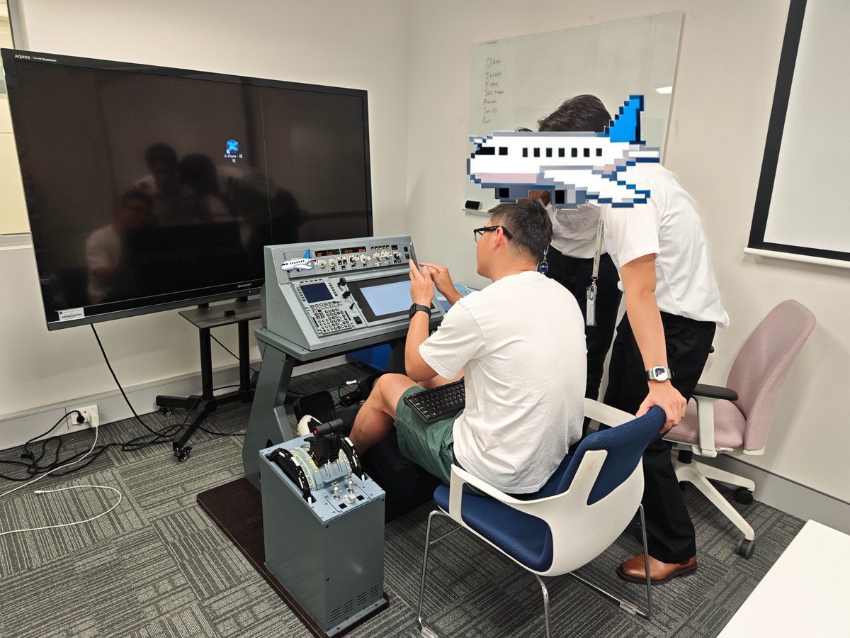 CNFSimulator's tweet photo. Installing it is half the job.

The other half is sitting down with their instructors and going through the station until they can run the thing themselves. Failure scenarios, training triggers, student monitoring. We do this at every delivery.
#flightsim #flighttraining https://t.co/PqBD5F9XLf