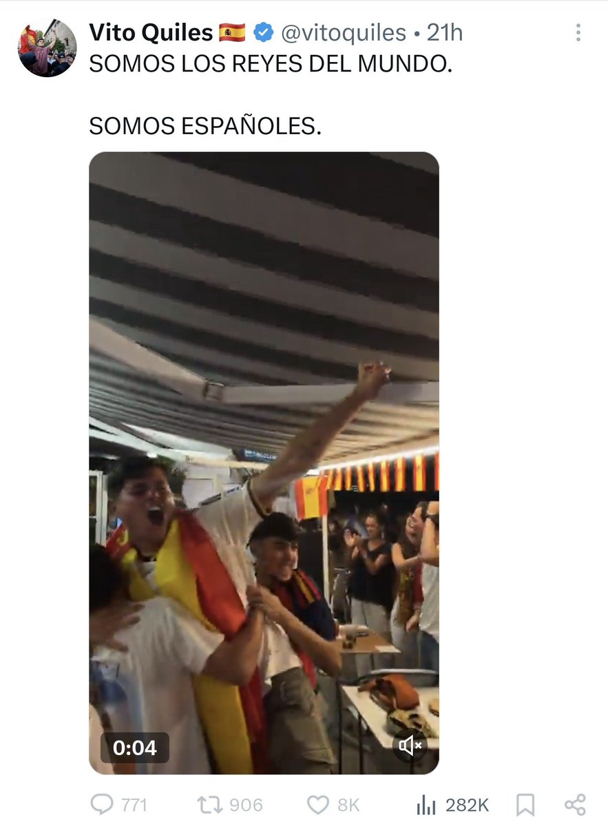 Reycholosimeone's tweet photo. Acojonante. https://t.co/3qDU87kULy