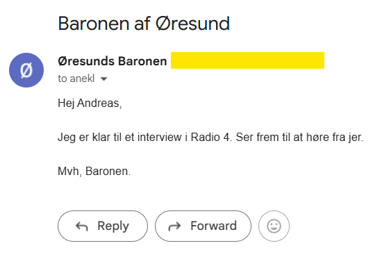 Baronen af Øresund tweet media
